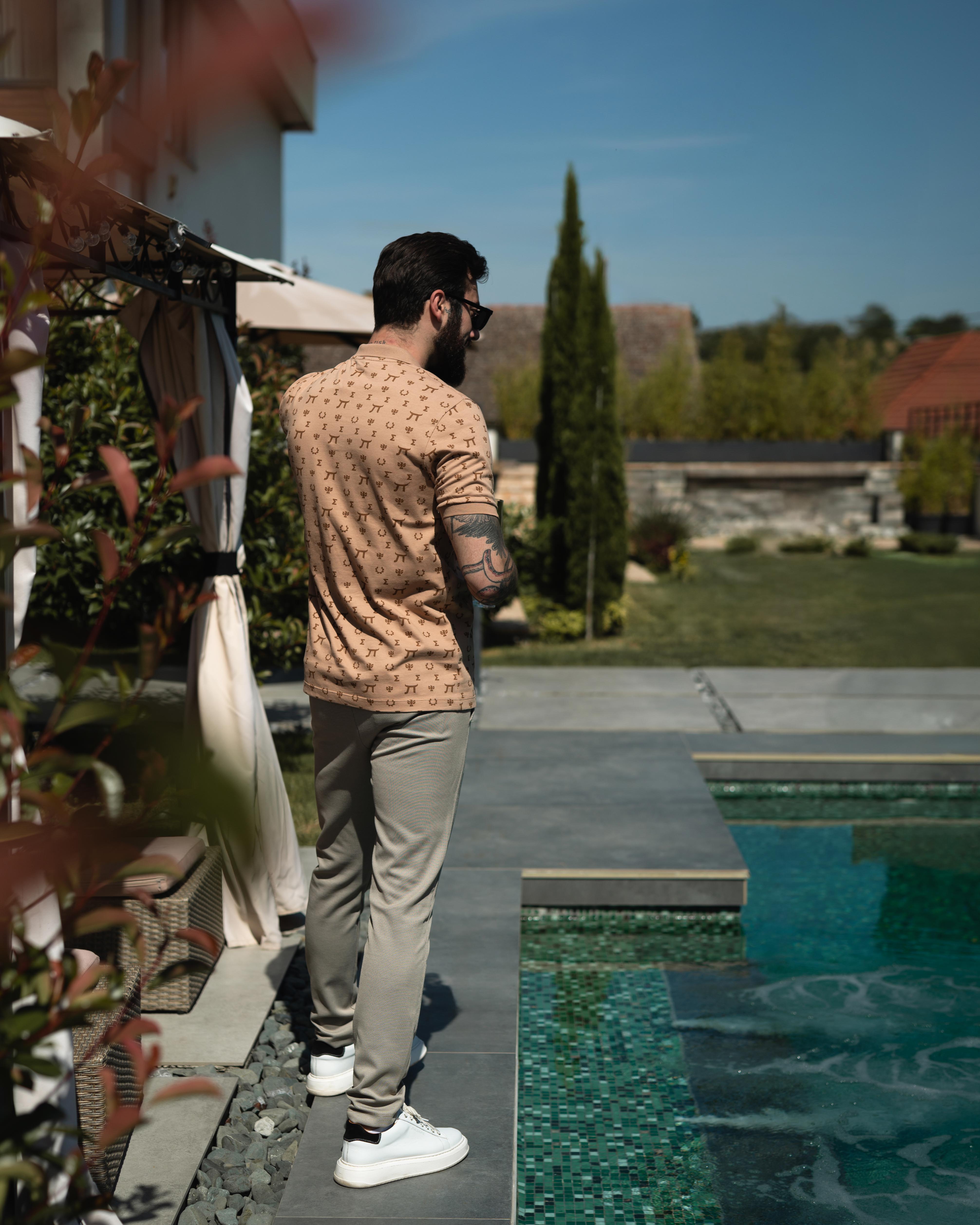 LAZARE™ EXECUTIVE FIT PANTS - BEIGE-GREY