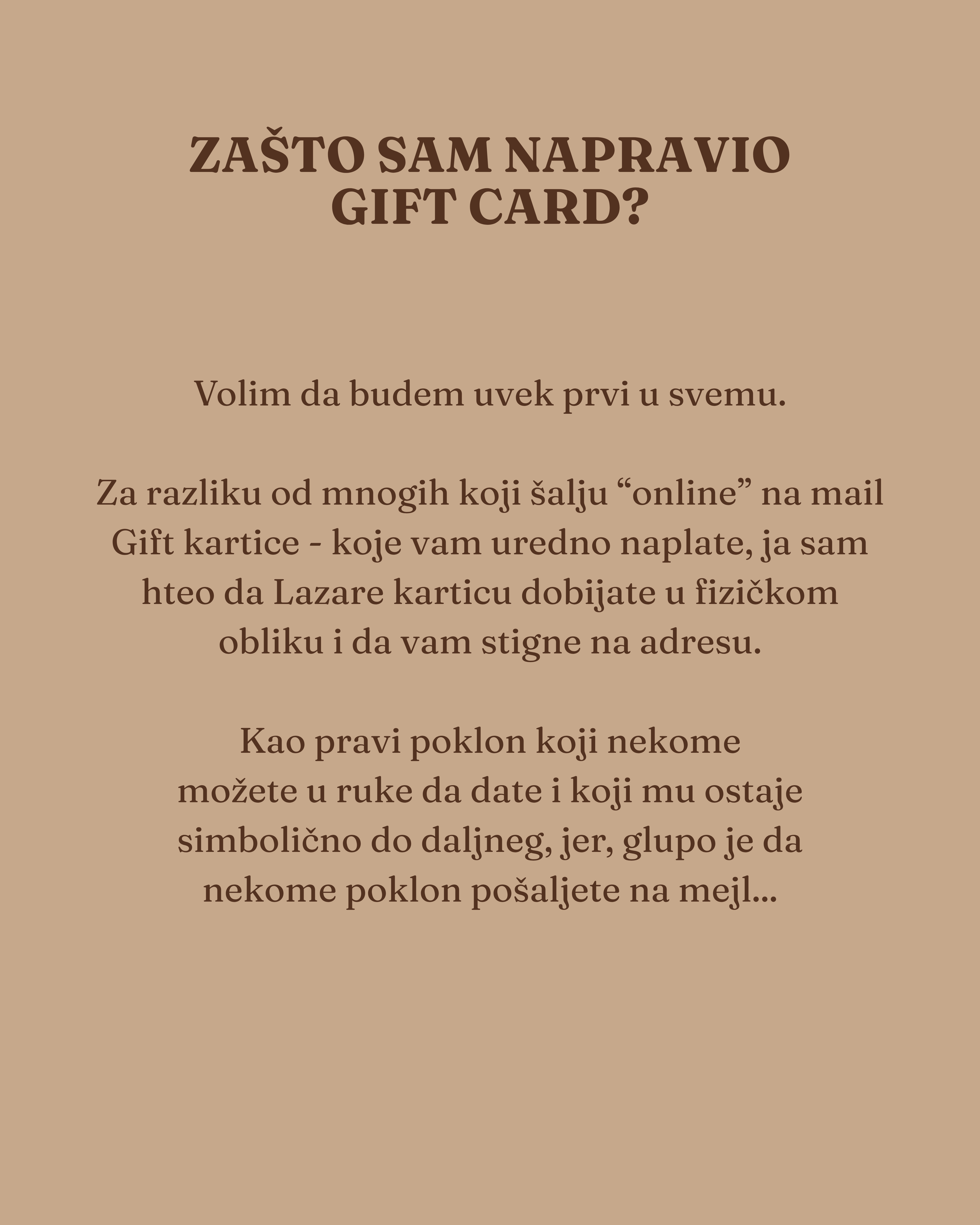 GIFT CARD