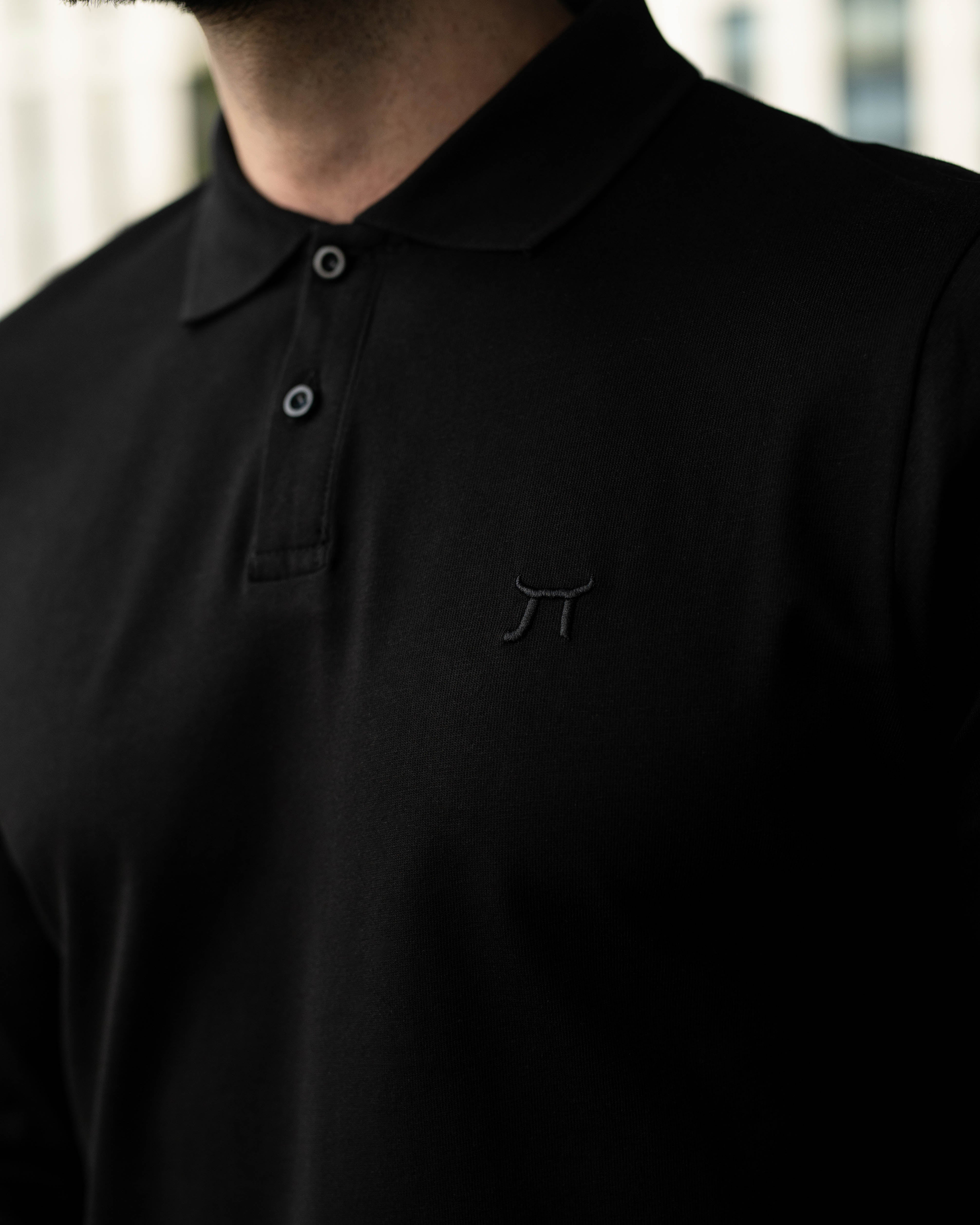 LAZARE™ BUSINESS POLO - BLACK