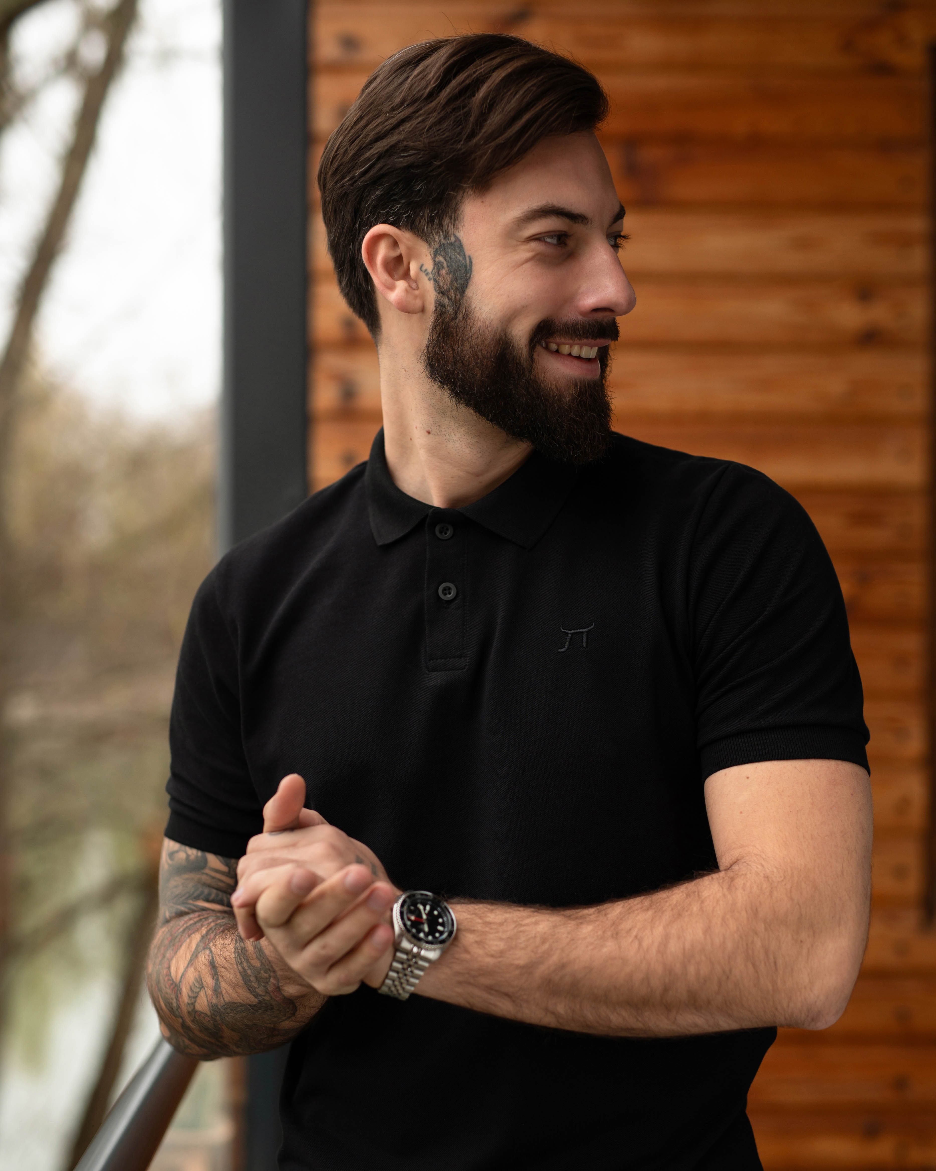 LAZARE™ POLO - CARBON BLACK