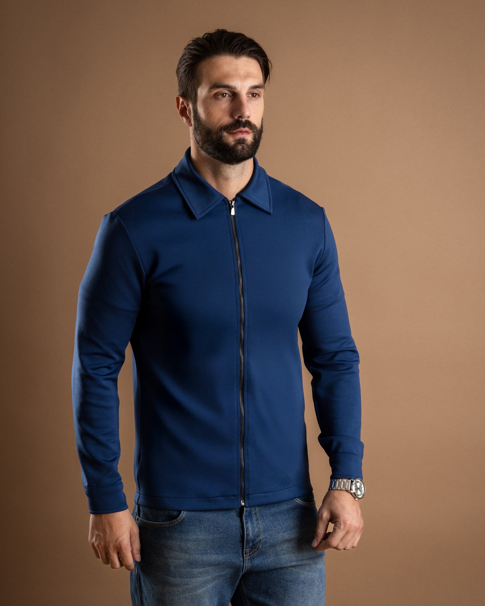 LAZARE™ OVERSHIRT ICONIC - POSEIDON BLUE